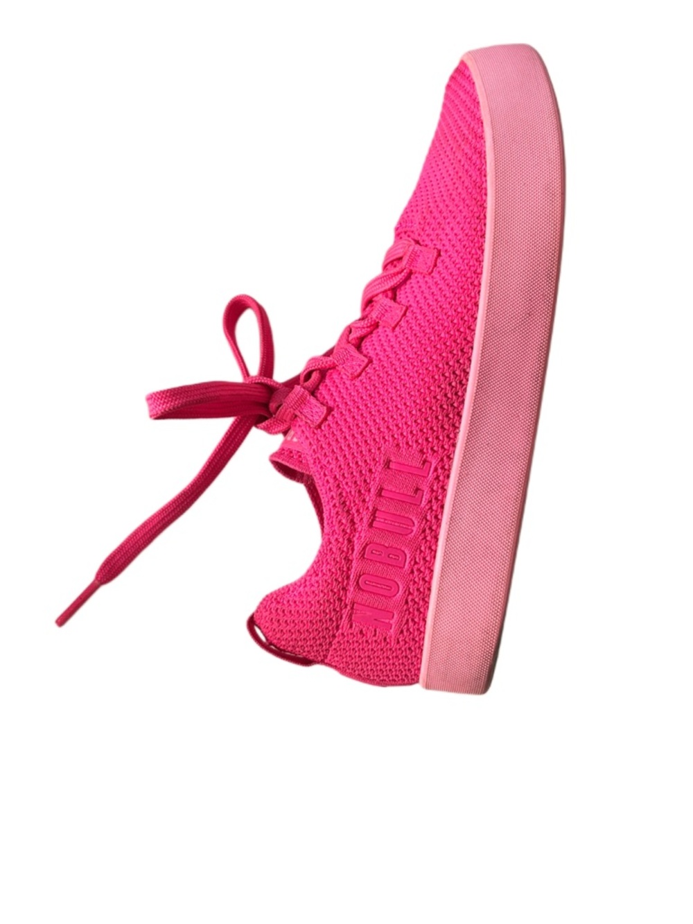 NOBULL Women's Hot Pink Athletic Sneakers W Size 10 M8.5 - Picture 2 of 6